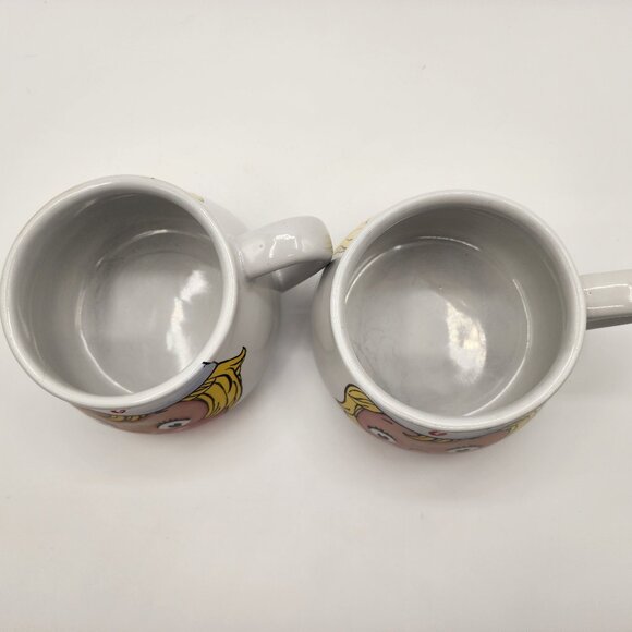 Vintage Campbell’s Kids Soup 1998 MCM Retro Collectible Mugs Cups Bowls Set of 2 - Picture 10 of 12